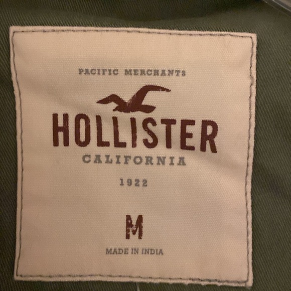 Trendy army green fall jacket - Picture 7 of 8